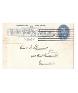 UX11 Postal Card Philadelphia PA 1896 Amercan Machine Cancel Quaker Plai... - £7.95 GBP