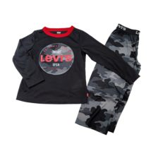 Levi&#39;s® LEVIS 2-Piece Long Sleeve Ringer Pants Pajama Set (Big Boys) Size 4 - £18.55 GBP