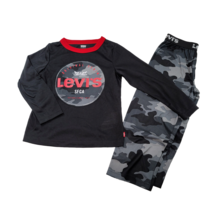 Levi&#39;s® LEVIS 2-Piece Long Sleeve Ringer Pants Pajama Set (Big Boys) Size 4 - £18.33 GBP