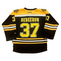 Reebok Boston Bruins Patrice Bergeron #37 NHL Home Black Jersey Youth S/M - $34.99