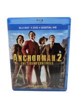 Anchorman 2: The Legend Continues (Blu-ray + DVD, 2013) - £4.69 GBP