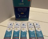 Liquid IV Hydration Multiplier 5 Stick Packs Strawberry Drink Mix Powder - £7.86 GBP
