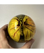 Capiz Monarch Butterfly Orb Ball 4&quot; Lightweight Home Decor - $372.34 MXN