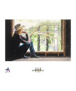 LIMITED EDITION GICLEE PRINT- &quot;AMERICAN COWGIRL #4- BARBIE SITKIEWICZ- I... - $275.00