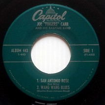 Joe &#39;Fingers&#39; Carr &amp; His Ragtime Band - 7&quot; 4-track EP on Capitol Album 443  - £1.81 GBP