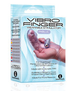 The 9&#39;s Vibrofinger Phallic Finger Massager Purple - $20.05 CAD