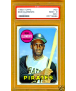 1969  TOPPS  # 50   ROBERTO  CLEMENTE  PSA 9  MINT  (O/C)   PIRATES  BAS... - $1,350.00