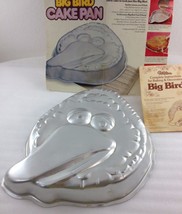 Wilton Big Bird Head Cake Pan Mold 502-7407 + Instructions Muppets Sesam... - £15.80 GBP