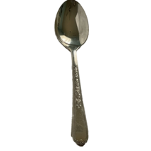 Demitasse Spoon Plymouth International Silver Silver Plate Jewel Pattern... - $12.99