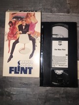 Our Man Flint-VHS-James Coburn-CBS/FOX-1965/1990-Action comedy - $8.27