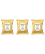 3 Pack Burt&#39;s Bees Facial Cleansing Towelettes with White Tea Extract 30... - $406.96 MXN