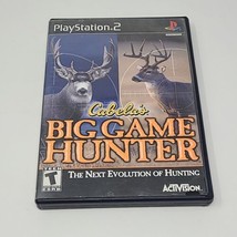 PS2 Playstation 2 Cabela’s Big Game Hunter Deer Hunting Shooter - £6.22 GBP