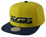 Indiana Pacers NBA Team DNA 2 Tone Men&#39;s Snapback Hat by Mitchell &amp; Ness - $30.39
