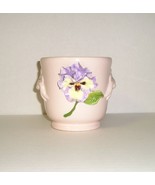 WILDWOOD PASADENA CERAMICS Pink Vase With Flower Great Shape - £54.75 GBP