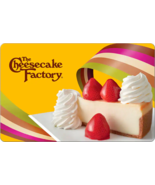 -$50.00 Cheesecake Factory Gift Card ( Two for $25) - $45.00