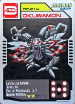 Bandai Digimon S1 D-CYBER Card Sticker Okuwamon - £27.67 GBP