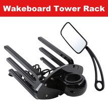 PIRIPARA 1x Wakeboard Tower Rack Boat Kneeboard Tower Rack + 1x Rearview... - $206.99