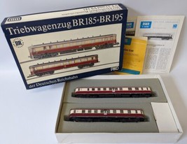 Vintage PIKO E. Germany BR185 BR195 DR Passenger Cars HO Train Set 5/0732 - £199.83 GBP