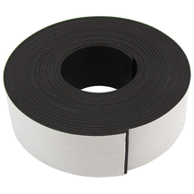 One Side Adhesive Magnetic Tape 1/16&quot; Thick x 1&quot; Wide x 10 Feet 1 Roll NEW - £15.17 GBP
