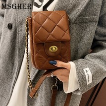 2021 Belt Cassette Weave Leather Flap Bag Women Fashion Small Box Shoulder Bag G - £33.69 GBP