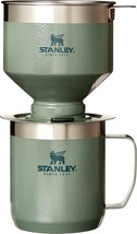 Stanley 10-09566-001 The Camp Pour Over Set, 12 Ounces, Hammertone Green Na. - £45.82 GBP