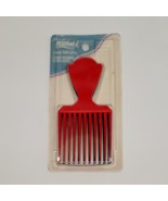 Vintage WILHOLD Set Of 3 Hair Pick Comb Lifts 5&quot;x2.5&quot;- Red Blue Teal Mad... - $434.91 MXN