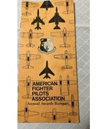 American Fighter Pilots Association Annual Awards Banquet Bob Hope Autog... - $571.29 CAD
