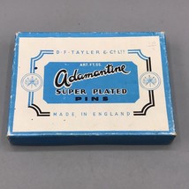Vintage Admantine Pins Packaging Advertising Design Empty Box - $29.60