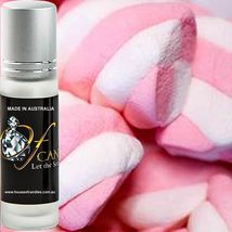 Pink Marshmallows Premium Scented Roll On Fragrance Perfume Oil Vegan - £10.22 GBP+