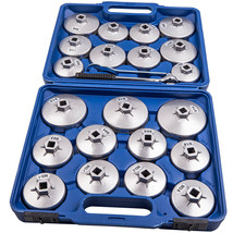 Oil Filter Cup Wrench Socket Remover Removal Cap Tool Set for Rover for Toyota - £159.58 GBP