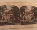 Vintage Stereoview Card Temple Of Juniten Honmoko Yokohama  - £5.53 GBP