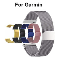 Milanese Metal Watch Band Strap for Garmin Vivoactive 3 Music Forerunner... - £6.21 GBP