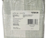 Allen Roth Rod Pocket Back Tab Panel Blue 3728128 50x95in - $25.99