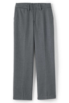 Lands End Men's Size 42 Plain Front Dress Pants, Unhemmed, Gray - £15.71 GBP