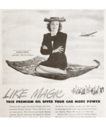 1947 Sinclair Opaline Motor Oil Advertisement Alexis Smith Actress Auto ... - €25,86 EUR