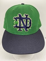 NEW ERA NOTRE DAME FIGHTING IRISH 59FIFTY Hat Cap 7 1/2 Embroidered USA ... - £29.50 GBP