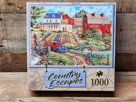 MasterPieces Heartland &quot;Country Escapes&quot; Jigsaw Puzzle - 1000 Piece - SH... - $18.79
