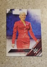 2016 Topps Wwe Lana Wrestling Diva #27 Free Shipping - $1.79