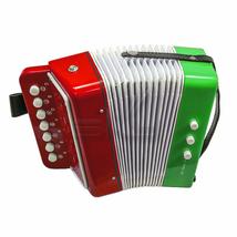 SKY Accordion White Color 7 Button 2 Bass Kid Music Instrument Easy to P... - £23.88 GBP
