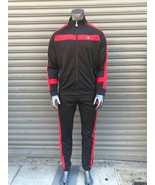 Men’s Fila Black | Red Fashion Tracksuit NWT - £173.57 GBP