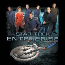 Star Trek Enterprise TV Series 3rd Season Crew and Ship T-Shirt XXXL, NE... - £16.63 GBP