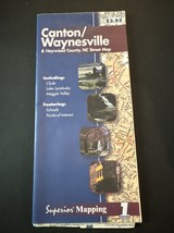 Superior Mapping Canton/Waynesville &amp; Haywood County North Carolina Stre... - $6.00