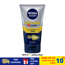 Nivea For Men Anti-Aging 10in1 3D Wrinkle Repair Q10 Schiuma detergente... - £13.88 GBP