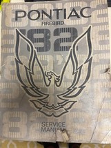 1982 GM Pontiac Firebird Servizio Negozio Riparazione Officina Manuale OEM Worn - £13.22 GBP
