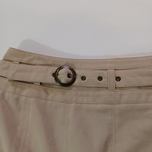 City Silk Women's Tan/Beige Pull-On A-Line Skirt Size 14 image 10