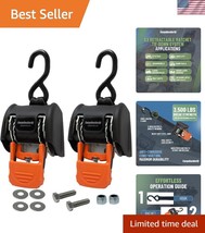 2-Inch x 6-Feet G3 Tie-Down Straps - 3,500 lbs Break Strength for Trucks... - $2,597.67 MXN