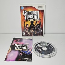 Guitar Hero 3 III Legends of Rock Nintendo Wii Video Game Complete with ... - £14.19 GBP