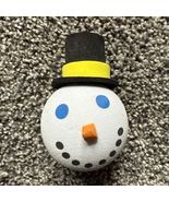 2004 Jack in The Box SNOWMAN Top Hat Antenna Ball Topper Christmas Holiday - €4,26 EUR