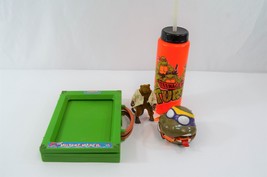 Teenage Mutant Nijna Turtles Lot Maker Water Bottle Mighty Max Splinter ... - £37.28 GBP