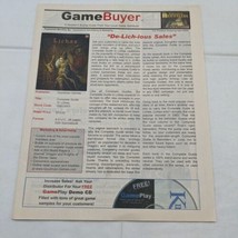 Game Buyer A Retailers Buying Guide Magazine Newspaper Apr 2003 Impressions Ad - £84.73 GBP